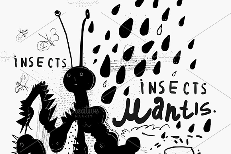 Mantis in Illustrations - product preview 8