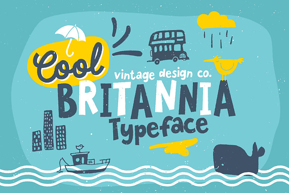 Cool Britannia - Typeface in Cool Fonts - product preview 6