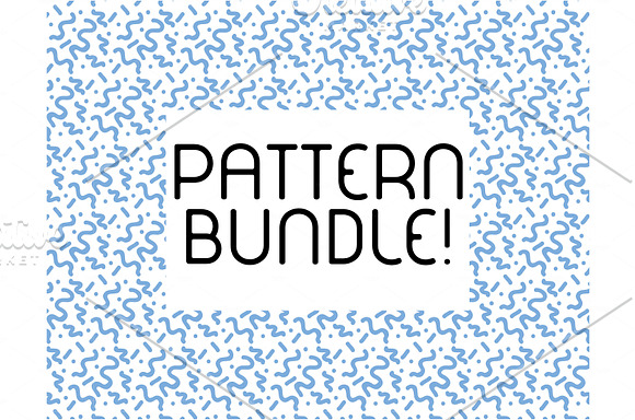 Hand drawn pattern bundle in Patterns - product preview 2
