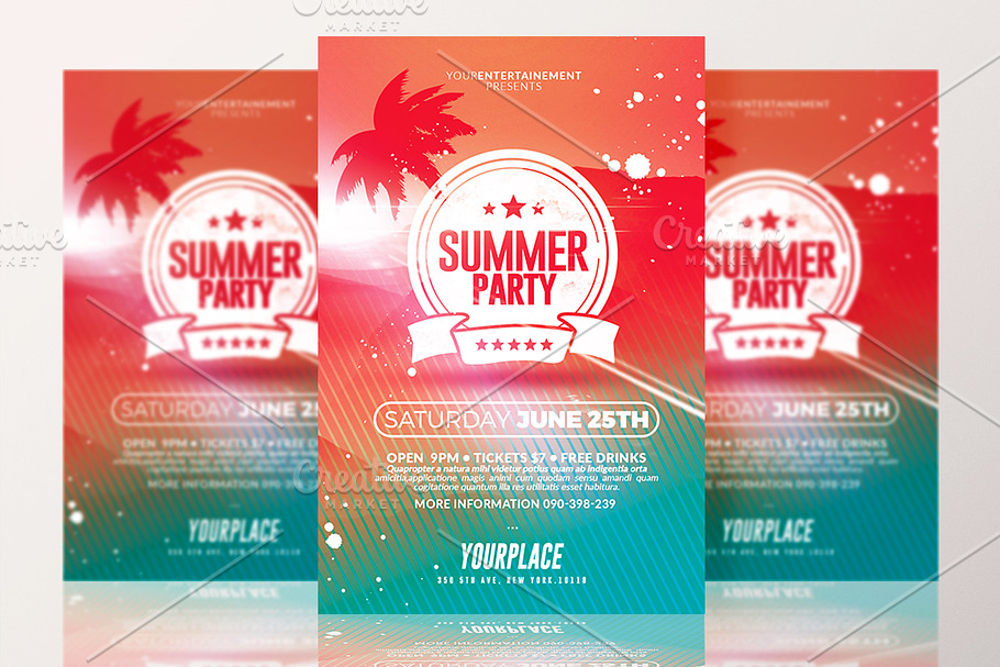 Summer Party | Flyer Template