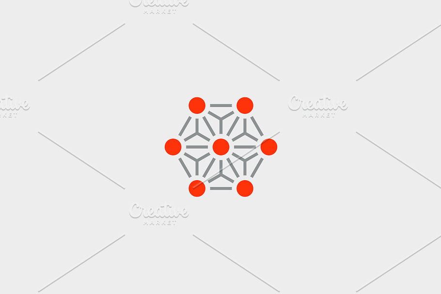 molecule atom logo in Logo Templates - product preview 8