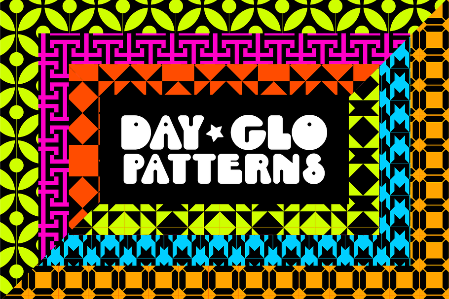 Day Glo Patterns in Patterns - product preview 8