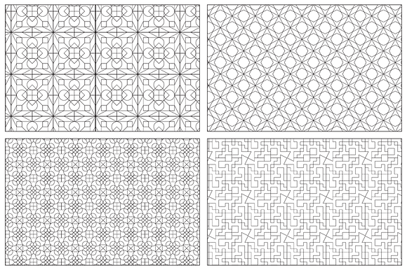 Geometric Patterns in Patterns - product preview 1