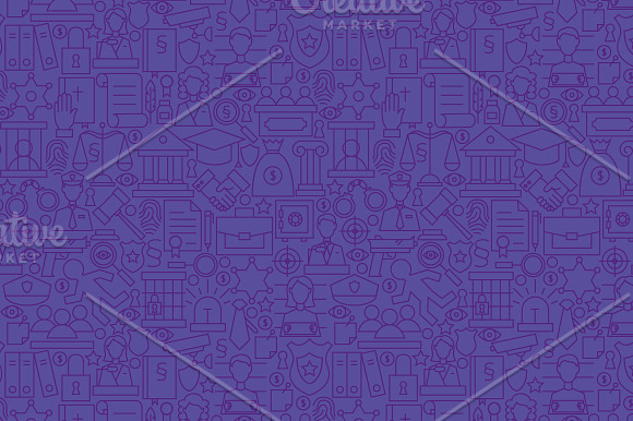 Law & Justice Line Seamless Patterns in Patterns - product preview 2