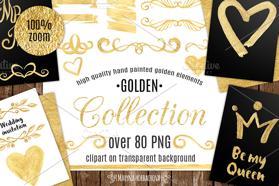 Gold Graphic Collection