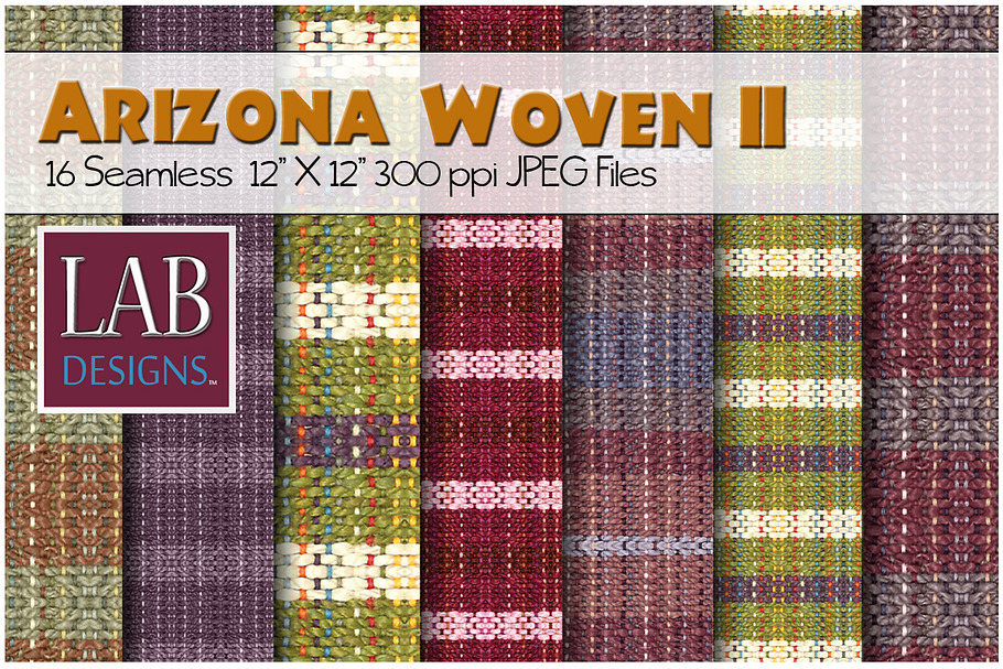 16 Southwest Woven Fabric Textures in Textures - product preview 8