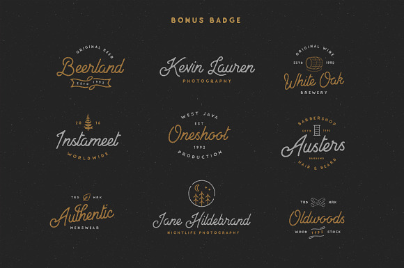 North Land Typeface - Font Bundle in Stamp Fonts - product preview 6