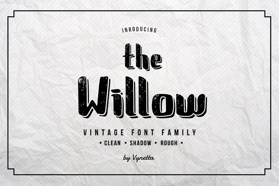 The Willow in Display Fonts - product preview 8