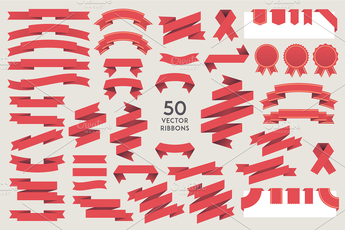 Vector Ribbons Pack in Illustrations - product preview 8