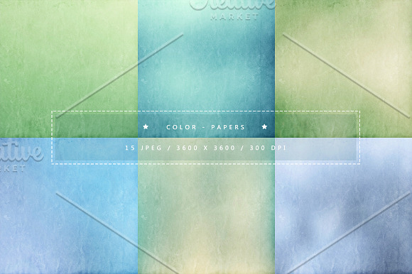 15 Color Papers in Textures - product preview 3