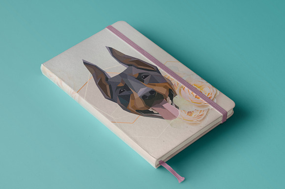 Geometric dogs vol.2 in Illustrations - product preview 4