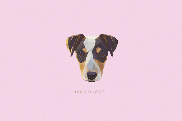 Geometric dogs vol.2 in Illustrations - product preview 11