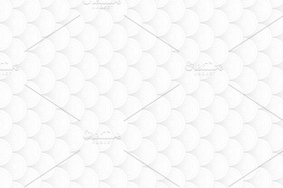 4 seamless white geometric pattern in Patterns - product preview 8
