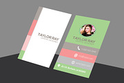 Taylor Printable Business Card