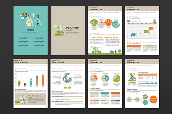 Global Warming PPT Vertical in PowerPoint Templates - product preview 1