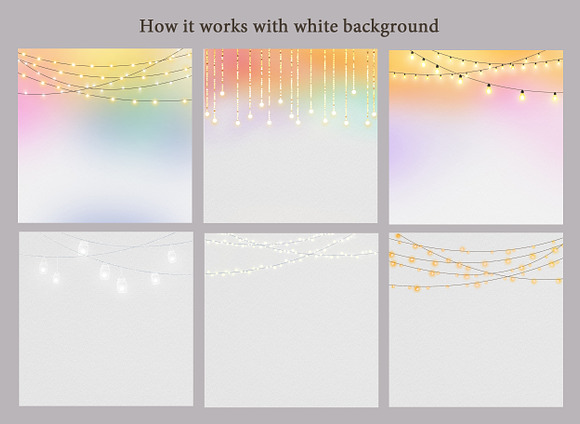 String Lights Clipart  in Illustrations - product preview 4