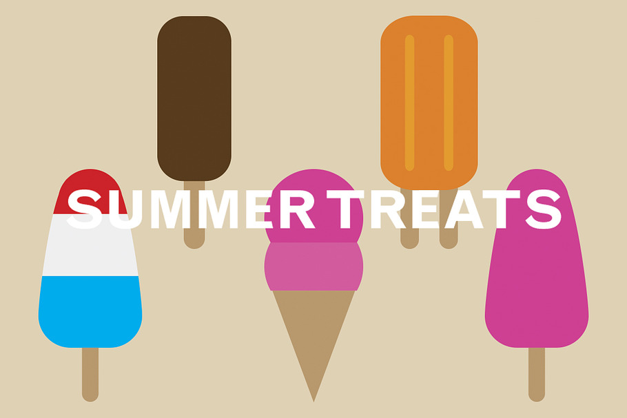 Summer treats in Illustrations - product preview 8