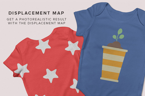 Baby Rib One Piece Mockups in Product Mockups - product preview 3