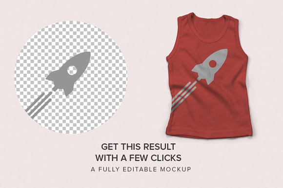 Baby Rip Top Tank Mockups in Product Mockups - product preview 1