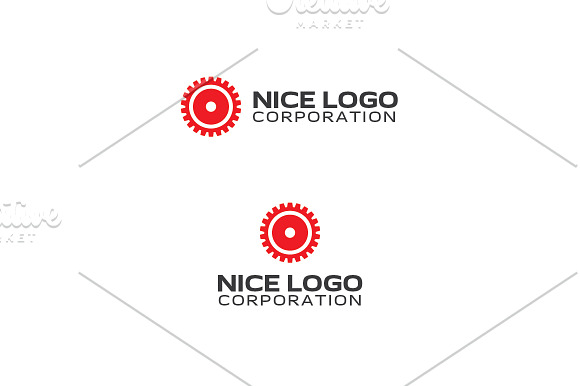 gear logo in Logo Templates - product preview 1
