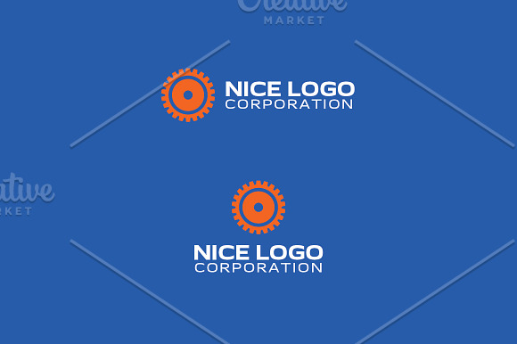 gear logo in Logo Templates - product preview 2
