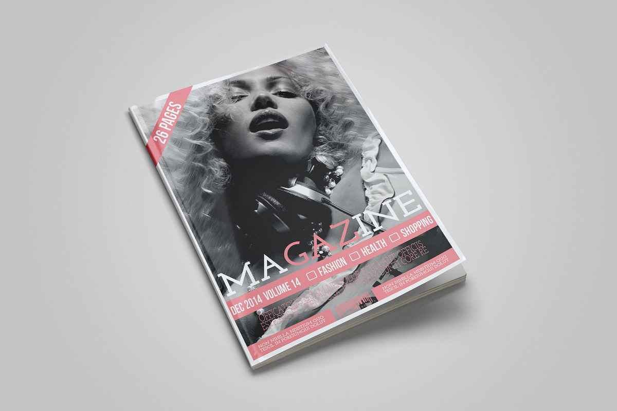 Fashion Indesign Magazine Template in Magazine Templates - product preview 8