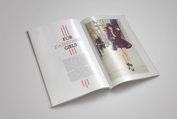 Fashion Indesign Magazine Template in Magazine Templates - product preview 2