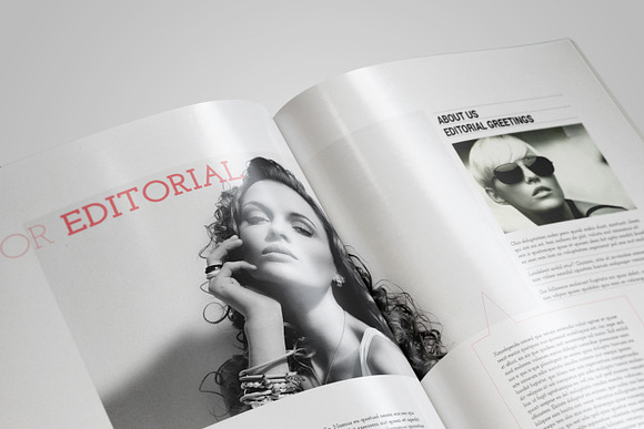 Fashion Indesign Magazine Template in Magazine Templates - product preview 3