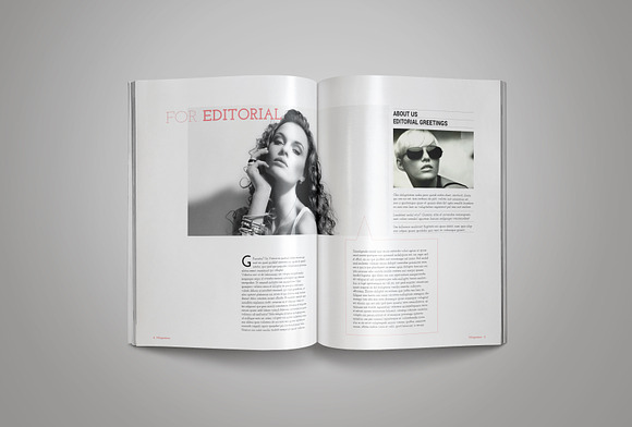 Fashion Indesign Magazine Template in Magazine Templates - product preview 5