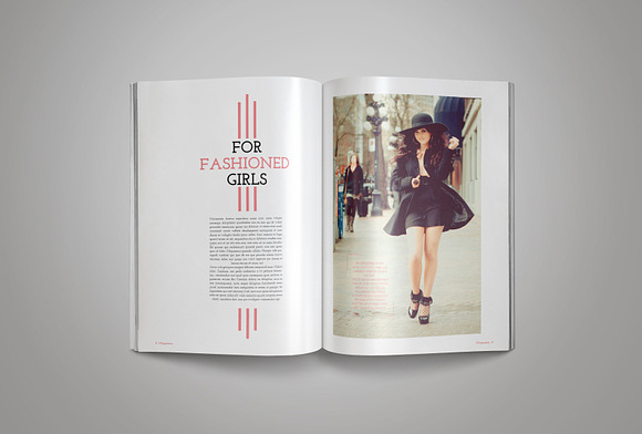 Fashion Indesign Magazine Template in Magazine Templates - product preview 6