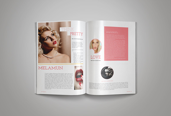 Fashion Indesign Magazine Template in Magazine Templates - product preview 7
