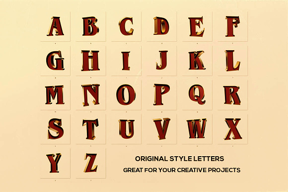 CircusCircus - 3D Lettering & Font in Circus Fonts - product preview 1