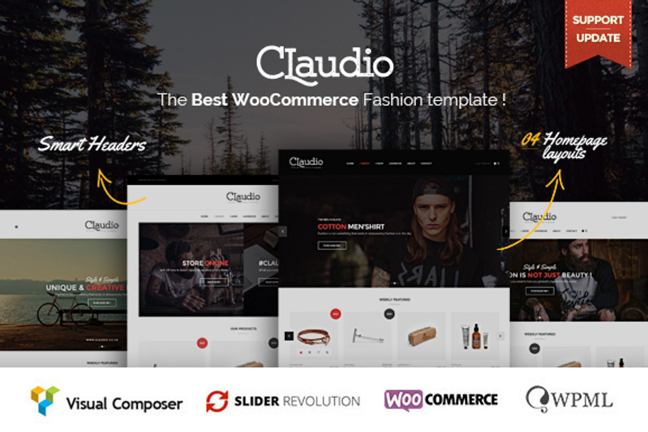 Claudio - Modern Ecommerce Theme in WordPress Commerce Themes - product preview 8