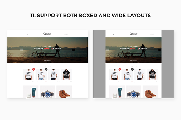 Claudio - Modern Ecommerce Theme in WordPress Commerce Themes - product preview 12