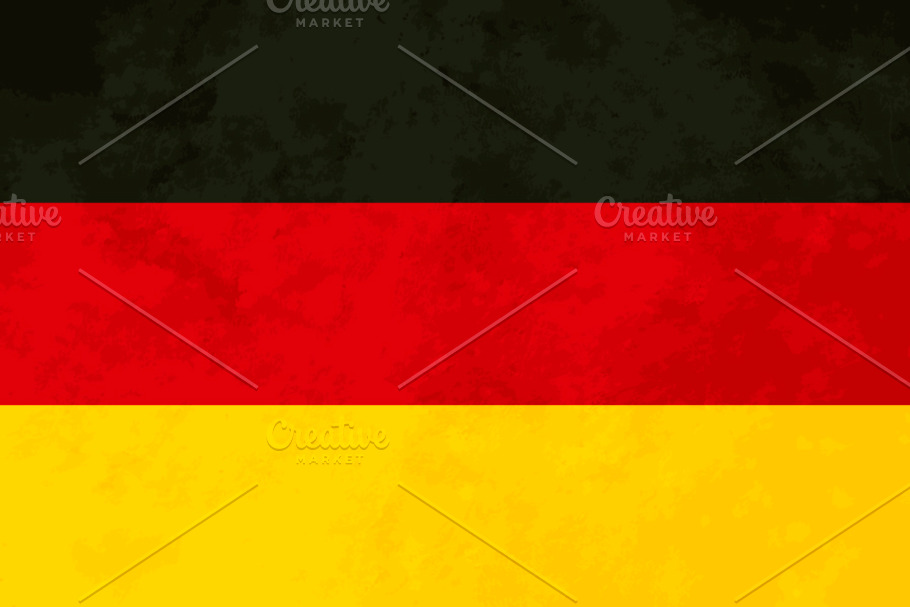 True proportions Germany flag