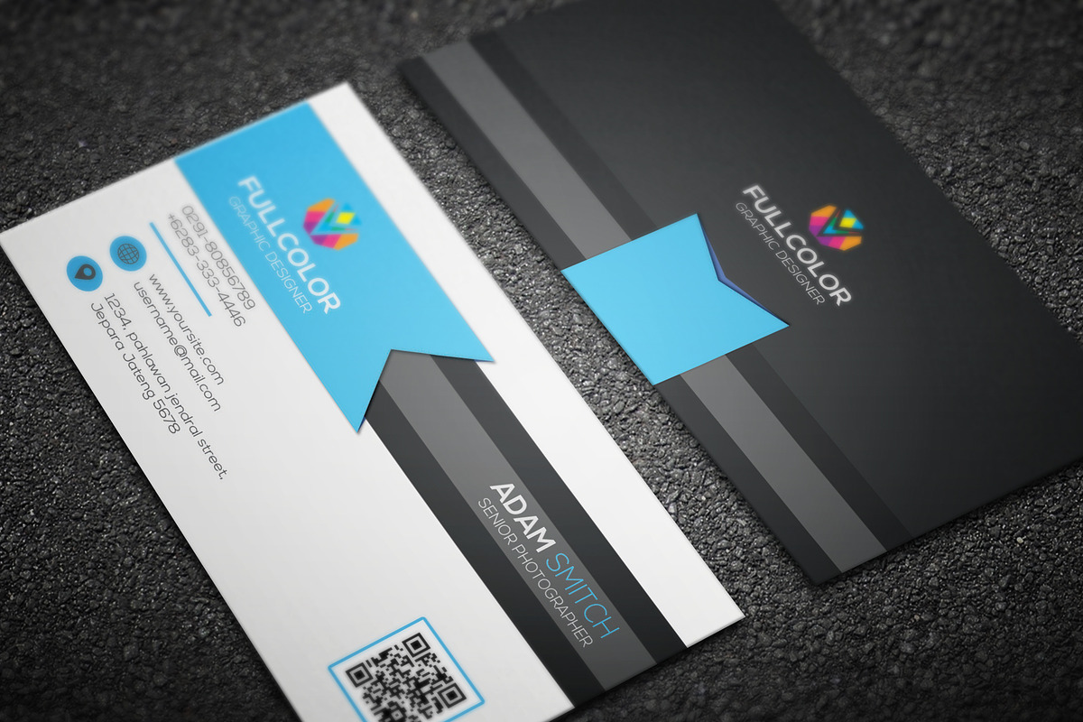 Creative Simple Business Card in Business Card Templates - product preview 8