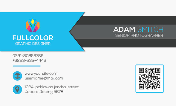 Creative Simple Business Card in Business Card Templates - product preview 2