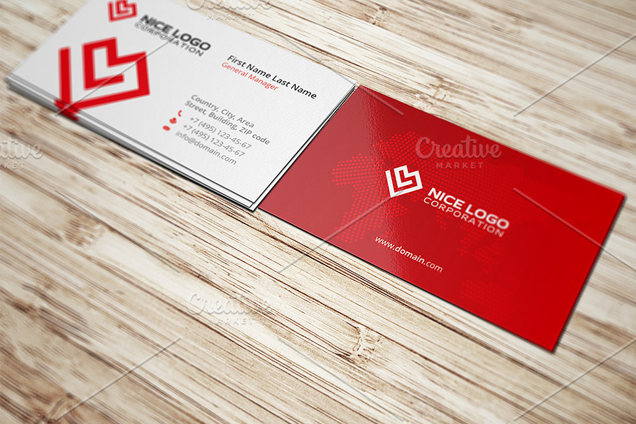 love business card in Business Card Templates - product preview 8