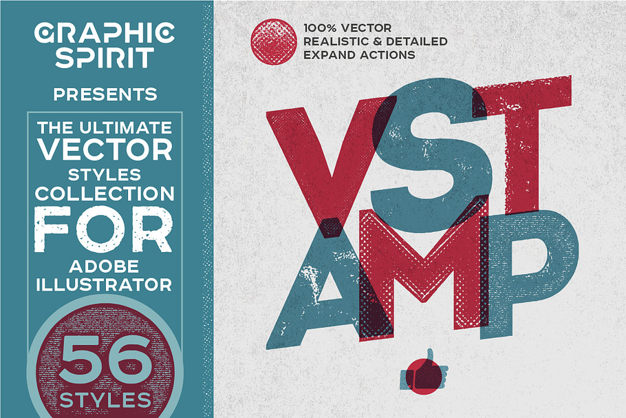 VSTAMP — Vector Stamp Effects Styles in Photoshop Layer Styles - product preview 8
