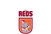 The Reds Rugby Association Logo