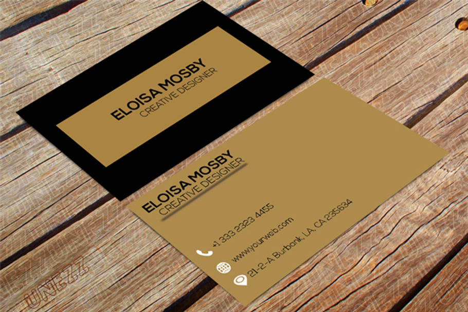 Creative Business Card (MOSBY) in Business Card Templates - product preview 8