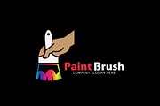 Paint Brush Logo