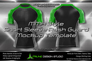MMA Style Shrt Slv Compression Shirt