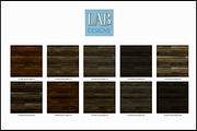 24 Dark Wood Plank Textures