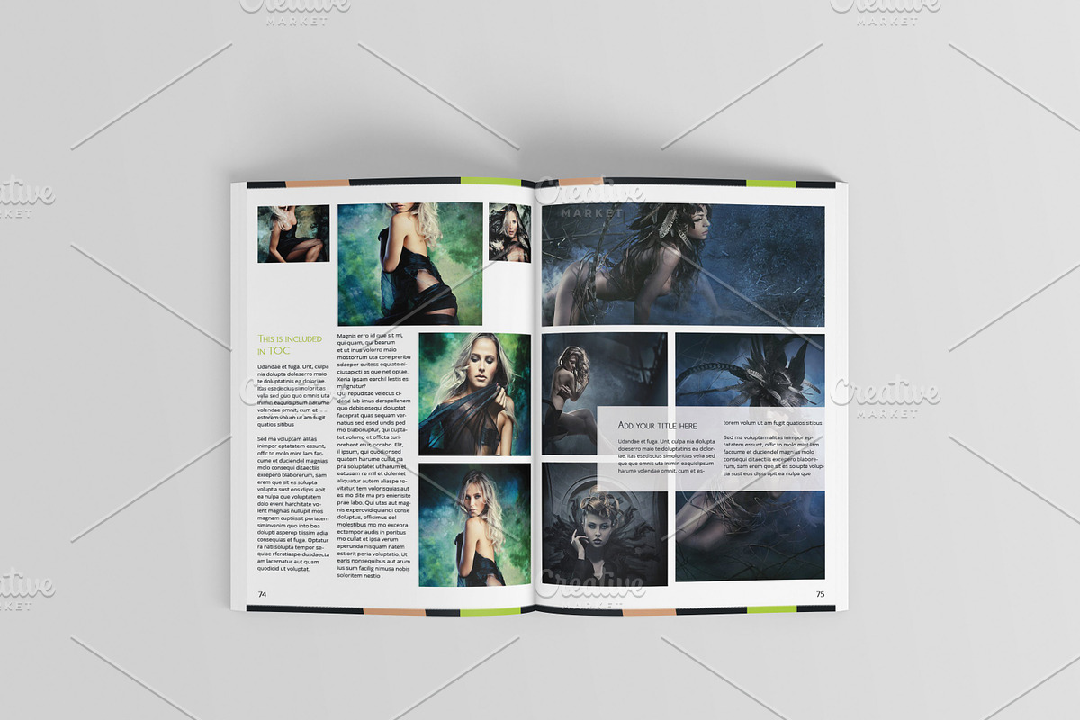 Portfolio Template for Indesign in Templates - product preview 8