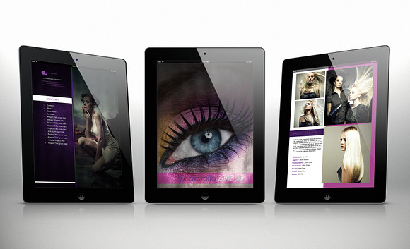 Tablet Portfolio Bundle for Indesign in Templates - product preview 2