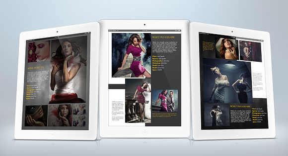 Tablet Portfolio Bundle for Indesign in Templates - product preview 4