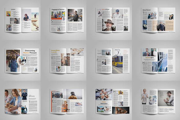 A5 Corporate Magazine in Magazine Templates - product preview 1