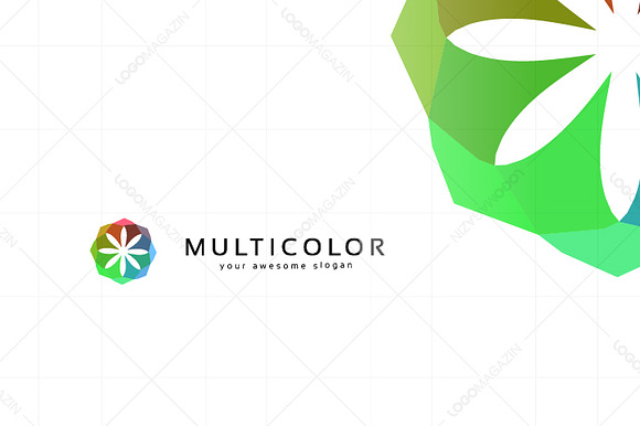 45 Multicolor Logos Bundle in Logo Templates - product preview 21