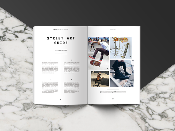 — 50% | Urban — Lifestyle Magazine in Magazine Templates - product preview 3